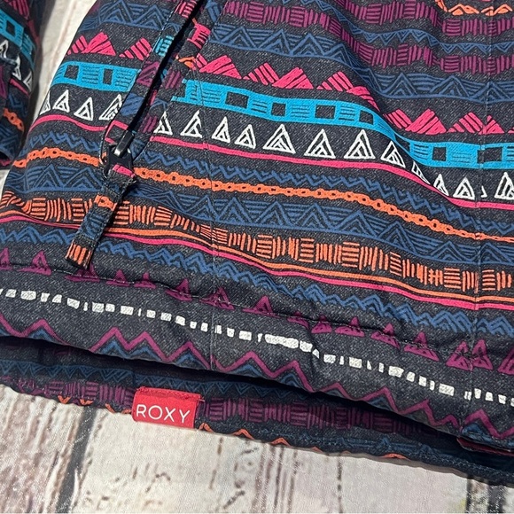 Roxy Snowboarding Ski Skiing Hooded Girls Youth Boys Coat Winter Jacket - Picture 6 of 10